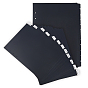 Plastic Notebook Index Divider Sheets, 6 Holes Tab Divider for Binder, Rectangle