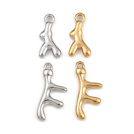 304 подвески из нержавеющей стали, подвески из искусственного коралла