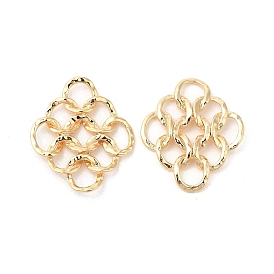Brass Links Connector Charms, Ring
