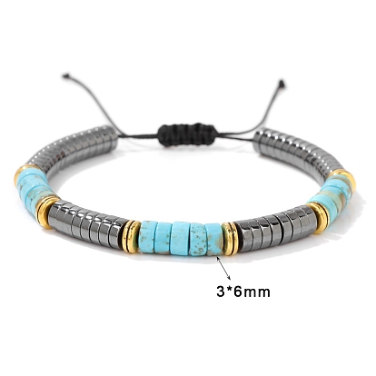 Gemstone Braided Bead Bracelets