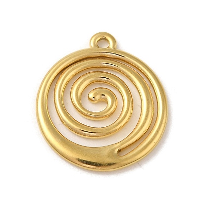 Ионное покрытие (ip) 304 подвески из нержавеющей стали, плоский круглый с подвеской Vortex