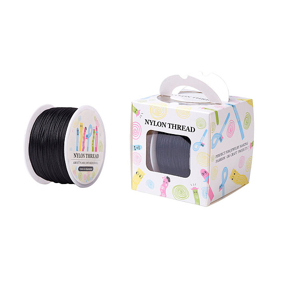 Нейлоновая нить, для китайского решений узлов, круглые