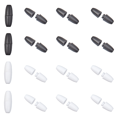 Пластиковые застежки отколовшиеся, для резиновых силиконовых прорезывающих ожерелий