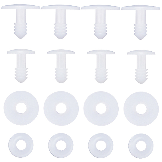 52 наборы 2 стильные пластиковые кукольные суставы, с шайбами, аксессуары для плюшевого мишки своими руками