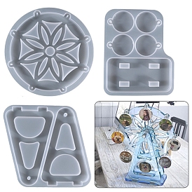 DIY Ferris Wheel Silicone Molds, Resin Casting Molds, For UV Resin, Epoxy Resin Jewelry Making