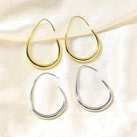 Серьги-капли из латуни, без кадмия и без свинца, долговечный