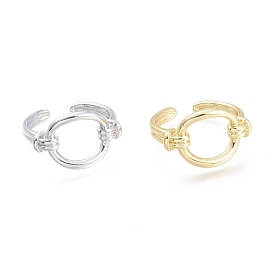 Brass Cuff Rings, Open Rings, Ring Shape