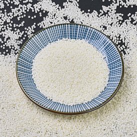 Cuentas miyuki delica pequeñas, cilindro, granos de la semilla japonés, 15/0, colores opacos mate