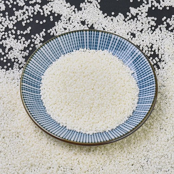 MIYUKI Delica Beads Small, Cylinder, Japanese Seed Beads, 15/0, Matte Opaque Colours