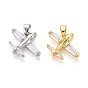 Латунные микро проложить кубического циркония подвески, прелести самолета