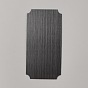 304 Stainless Steel Type Business Cards, Rectangle