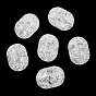 Transparent Crackle Acylic Beads, Column