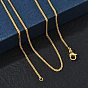 1.5MM Brass Wheat Chain Necklaces for Women, Long-Lasting Plated
