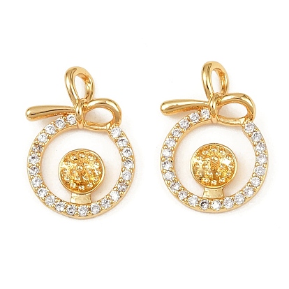 Латунные микропейв прозрачные кубические циркониевые шпильки, долговечный, без никеля 