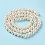 Natural Cultured Freshwater Pearl Beads Strands, Potato, Grade 3A