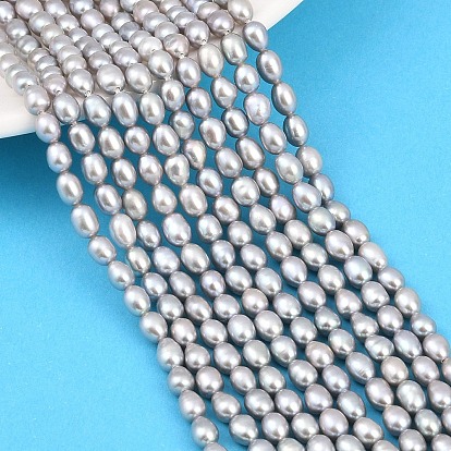 Нити из натурального культивированного пресноводного жемчуга, рис, класс 5