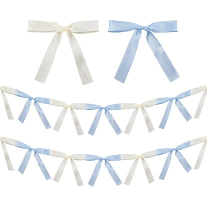 Полиэстеровые бантики-подвески для вечеринок, для украшения вечеринки