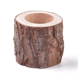 Wood Candle Holders, for Rustic Wedding Party Birthday Holiday Decoration