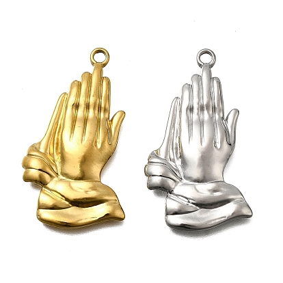 304 подвески из нержавеющей стали, молящиеся руки
