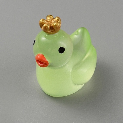 Украшения в виде короны из светящейся смолы, светится в темноте, Микропейзаж мох аквариум ландшафтное украшение