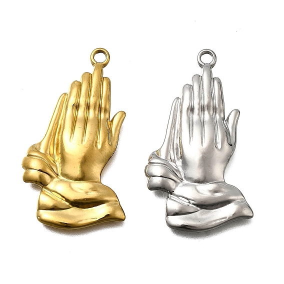 304 подвески из нержавеющей стали, молящиеся руки