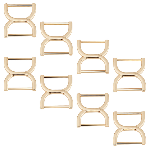 8шт. пряжки из сплава, для лямки, обвязочные мешки, аксессуары для одежды