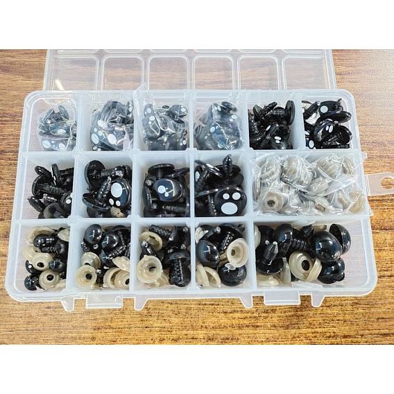 Plastic Safety Eyes, for Doll Making Supplies