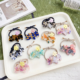Sweet and Cute Cat Ear Hair Ties with High Elasticity and Advanced Feeling