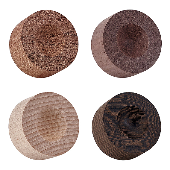 4шт. 4 Цветная колонна из дерева ароматерапевтический диффузор, диффузор эфирных масел для дома, офиса, автомобиля