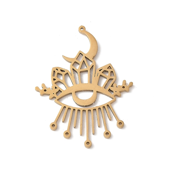 201 из нержавеющей стали филигранные подвески, Злые чары глаз