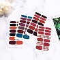 Full Cover Nail Art Stickers, Nail Decals Self-adhesive, for Women Girls Manicure Nail Art Decoration