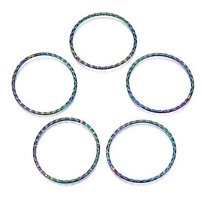 Alloy Lingking Rings, Cadmium Free & Nickel Free & Lead Free, Ring