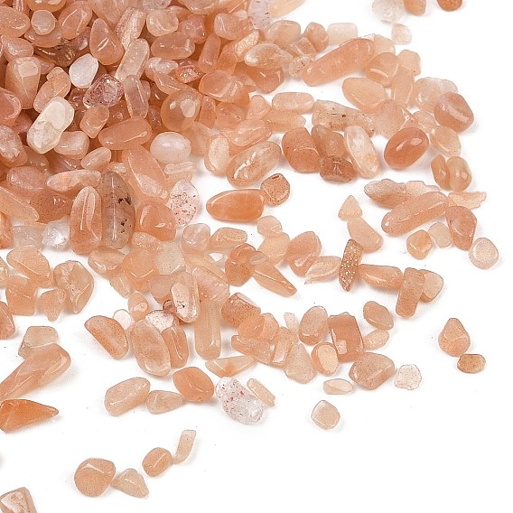 Натуральный бисер, без отверстия , чип