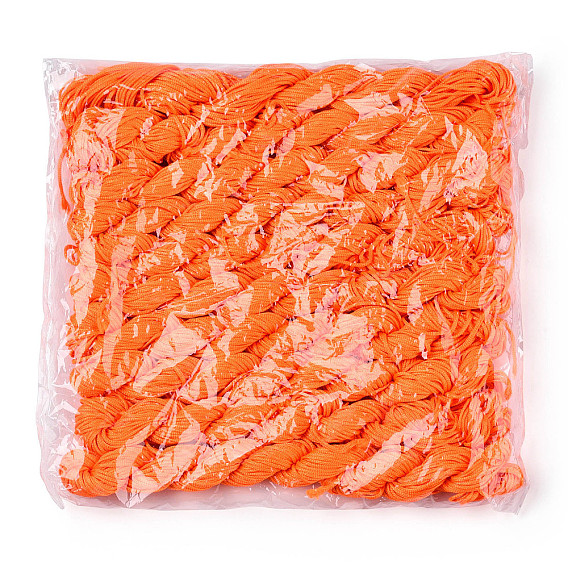 Плетеные шнуры полиэфира