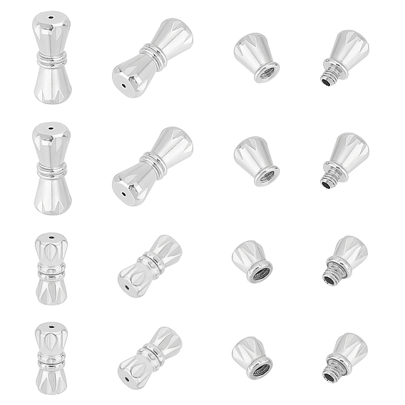 12 шт. 2 стиль 304 винтовые зажимы из нержавеющей стали, колонка