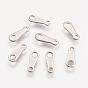 304 Stainless Steel Chain Tabs, Chain Extender Connectors, Teardrop