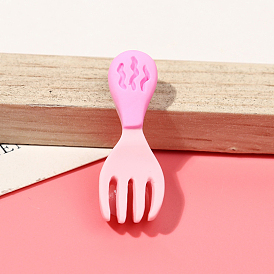 Mini Plastic Forks, Dollhouse Kitchen Accessories