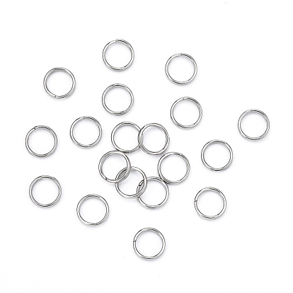 304 из нержавеющей стали разрезные кольца, кольца с двойной петлей, 8x1.5 мм