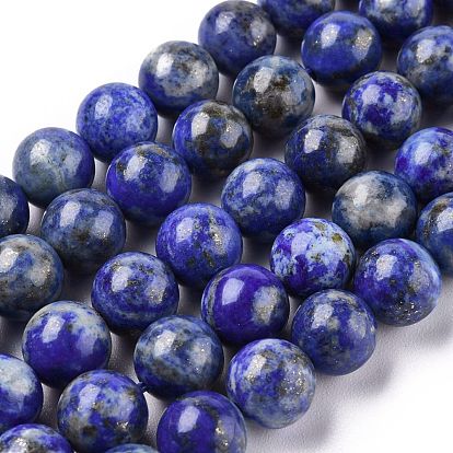 Natural Lapis Lazuli Round Bead Strands