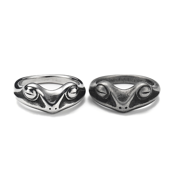 Кольца-лягушки из нержавеющей стали