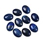 Природный лазурит кабошонов, овальные, окрашенные