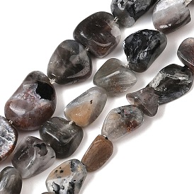 Натуральный лунный камень бисер нитей, самородки