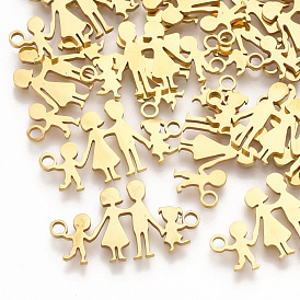 201 Stainless Steel Links Connectors, Laser Cut Links, Family