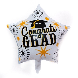 Star Aluminium Balloon, for Graduation Season Party Festival Home Decorations
