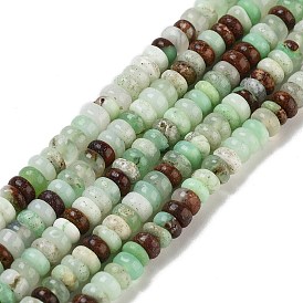 Natural Chrysoprase Beads Strands, Rondelle