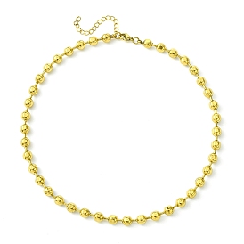 Placage ionique (ip) 304 colliers de perles en acier inoxydable