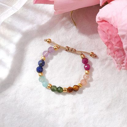 Регулируемые кольца с драгоценными камнями для женщин