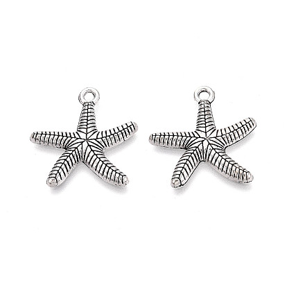 Сплавочные подвески тибетского стиля, прелести морская звезда
