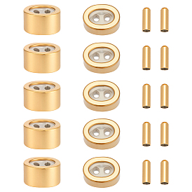 10наборы 304 подвески-слайдеры из нержавеющей стали, прямоугольные