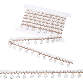 3 ярдов полиэстера и отделки из ракушек, Этнический стиль